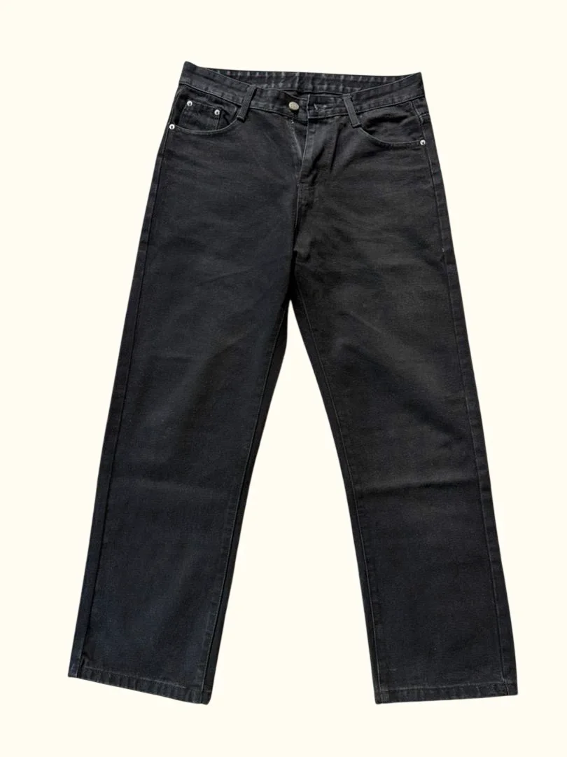 Black straight Jeans