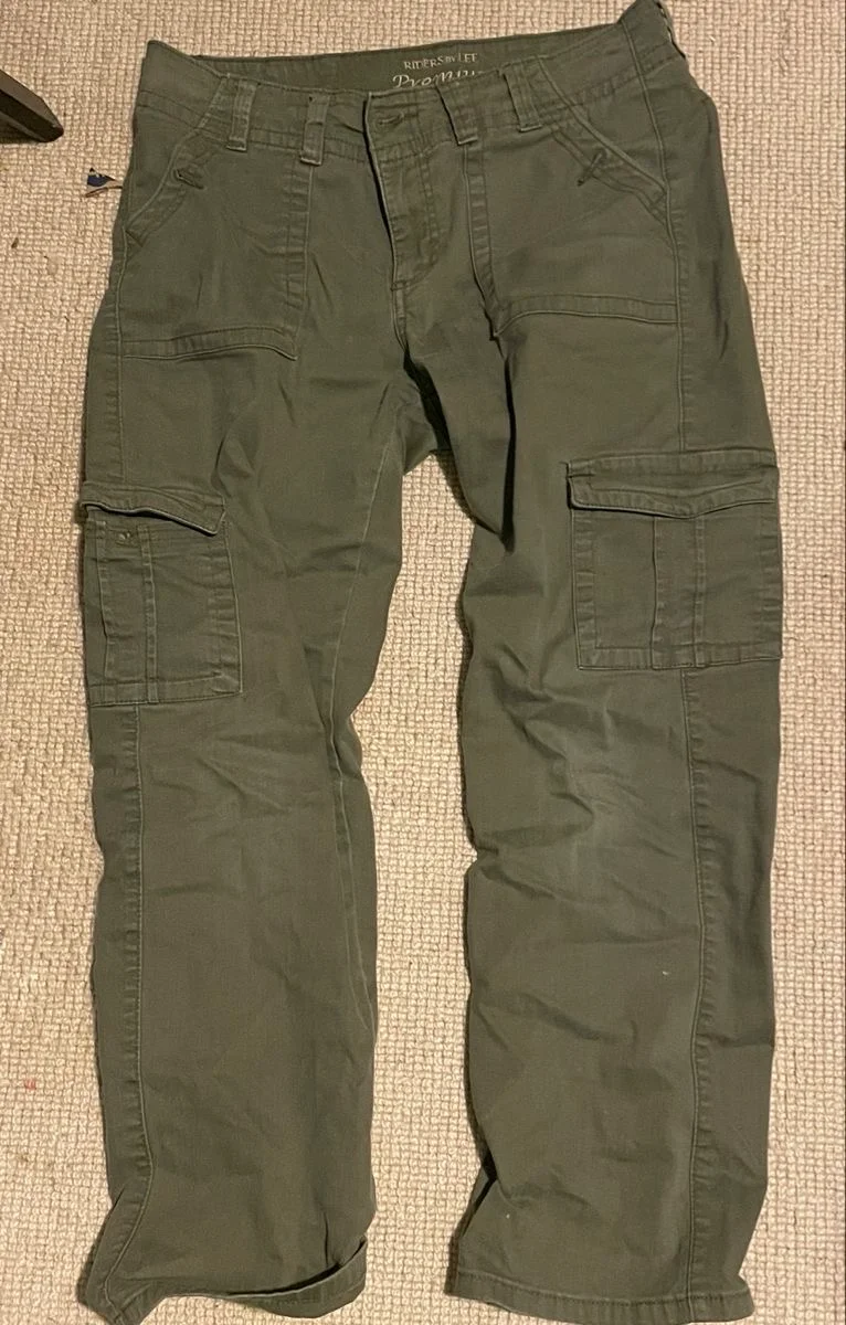 Olive Green Cargo Pants