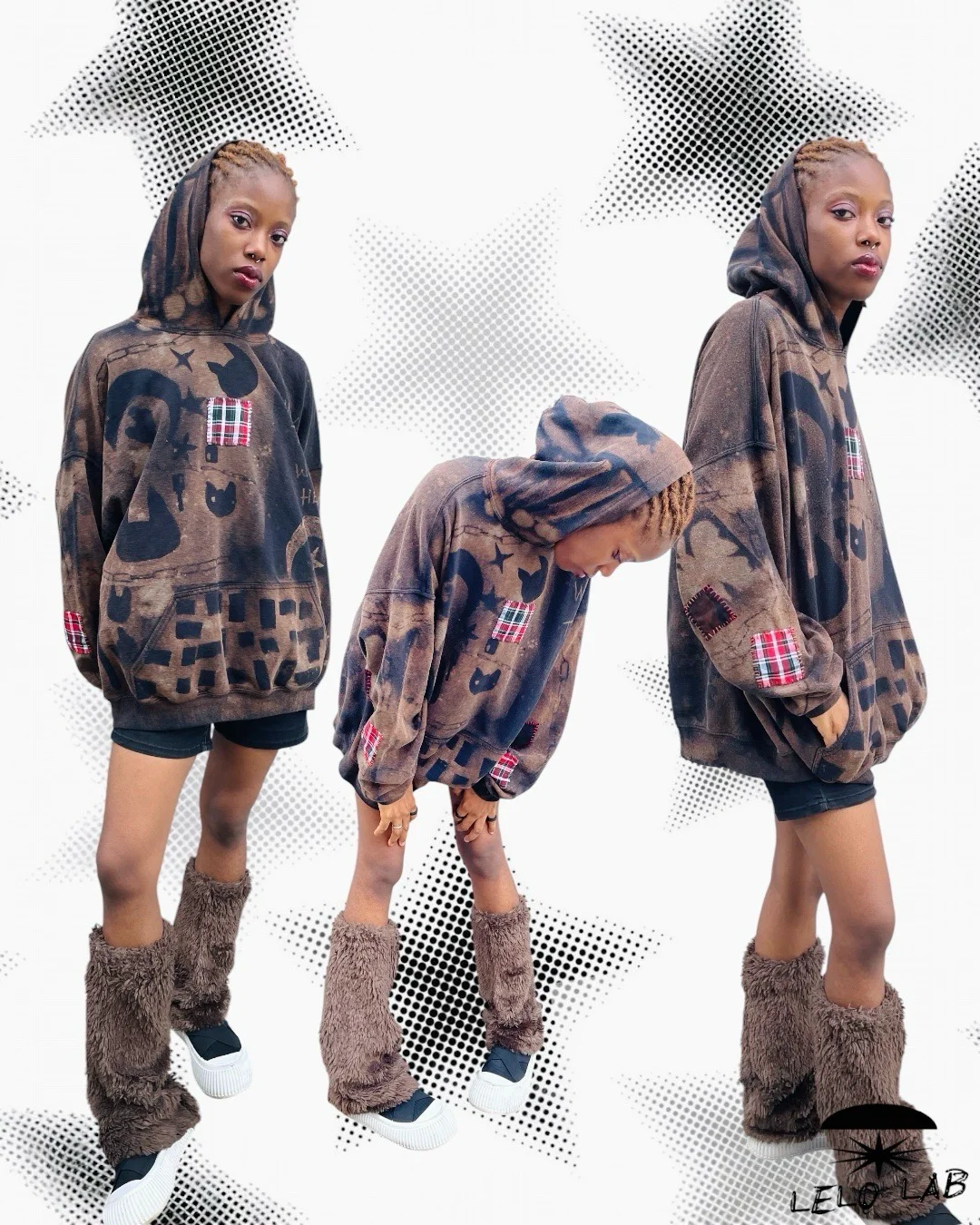 WASTELAND TENGOKU / METAMORPHOSIS SPINE HOODIE media 5
