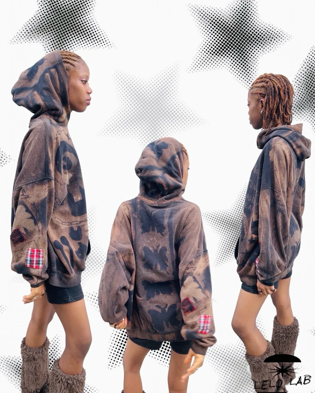 WASTELAND TENGOKU / METAMORPHOSIS SPINE HOODIE media 4