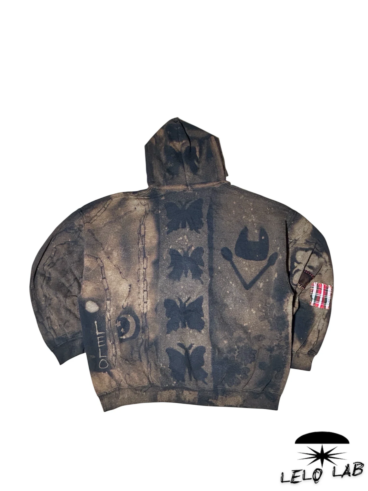 WASTELAND TENGOKU / METAMORPHOSIS SPINE HOODIE media 2