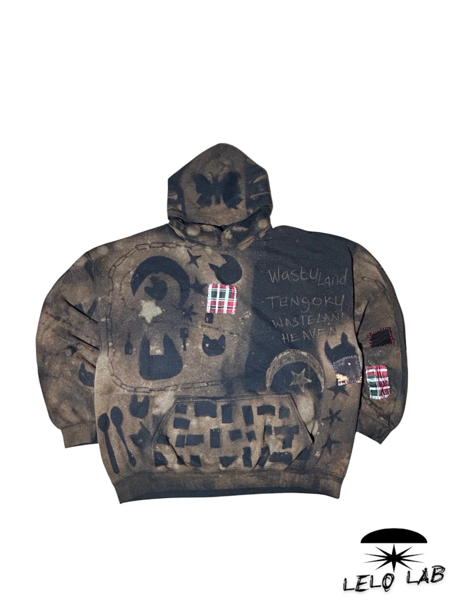 WASTELAND TENGOKU / METAMORPHOSIS SPINE HOODIE