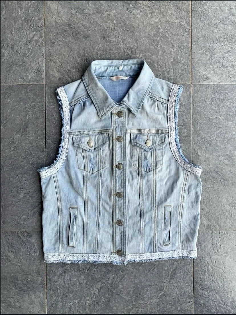 Denim vest