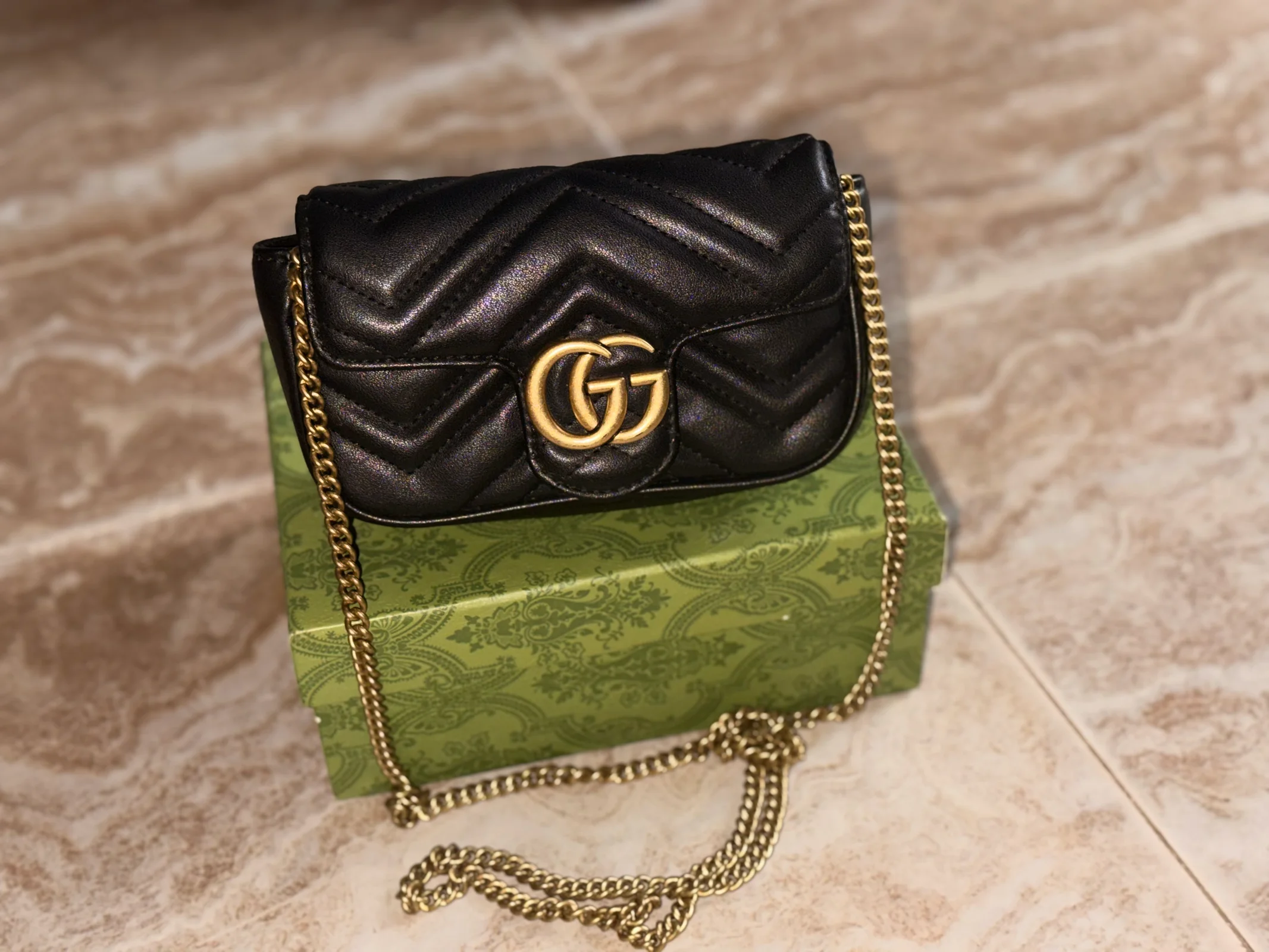 Gucci GG Marmont Matelassé Mini Bag media 3