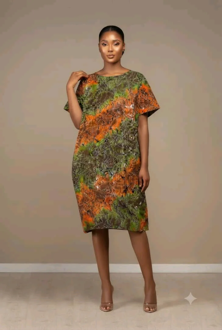 Ankara Print booboo Dress