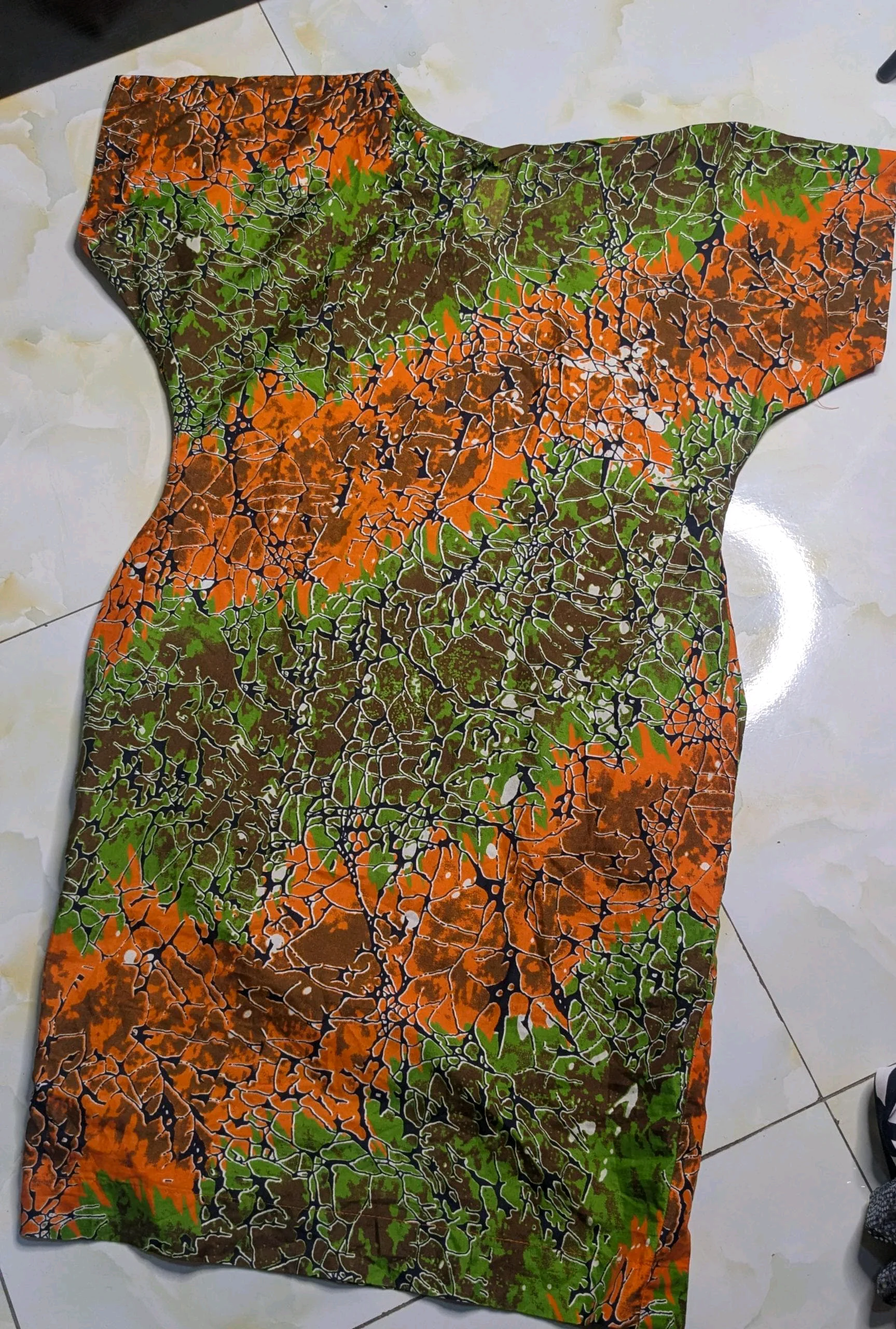 Ankara Print booboo Dress media 2