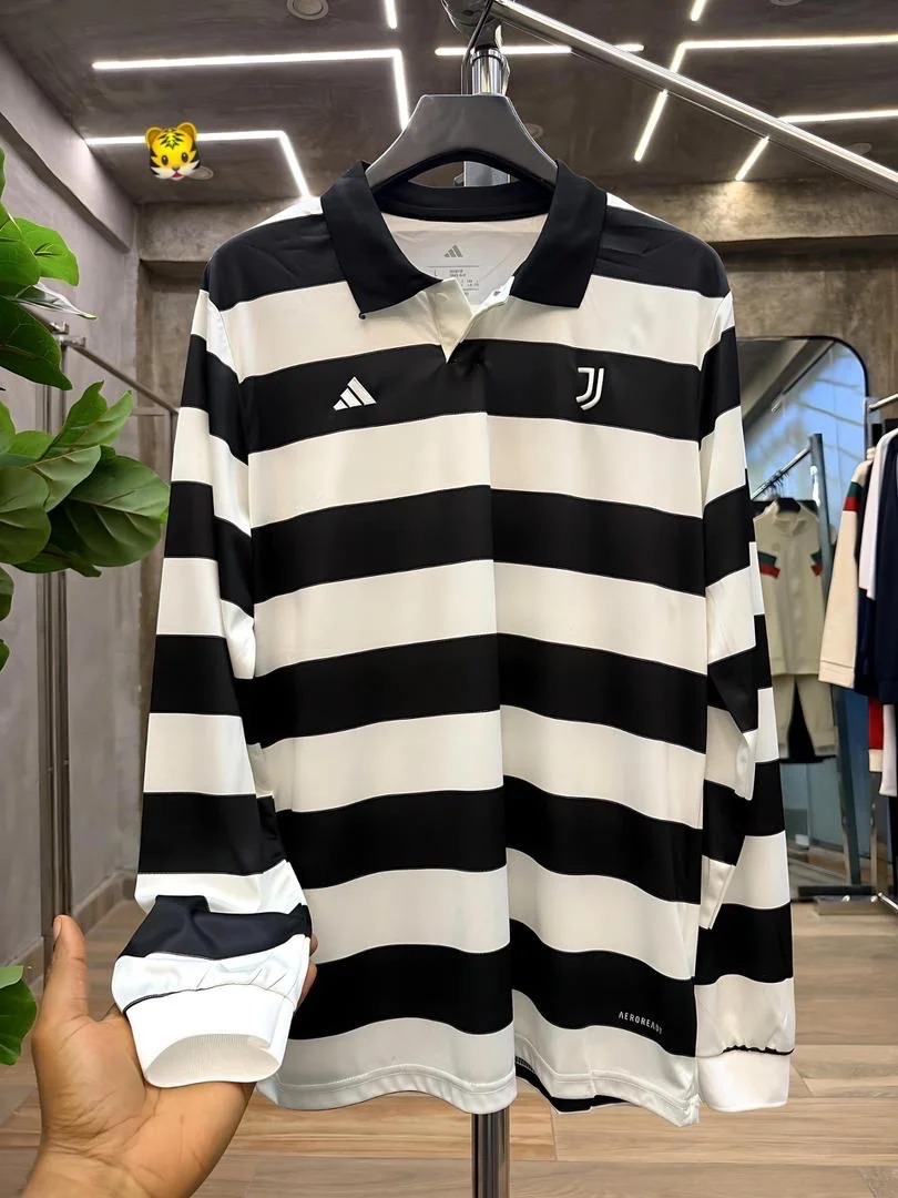 Adidas Juventus Long Sleeve Football Jersey