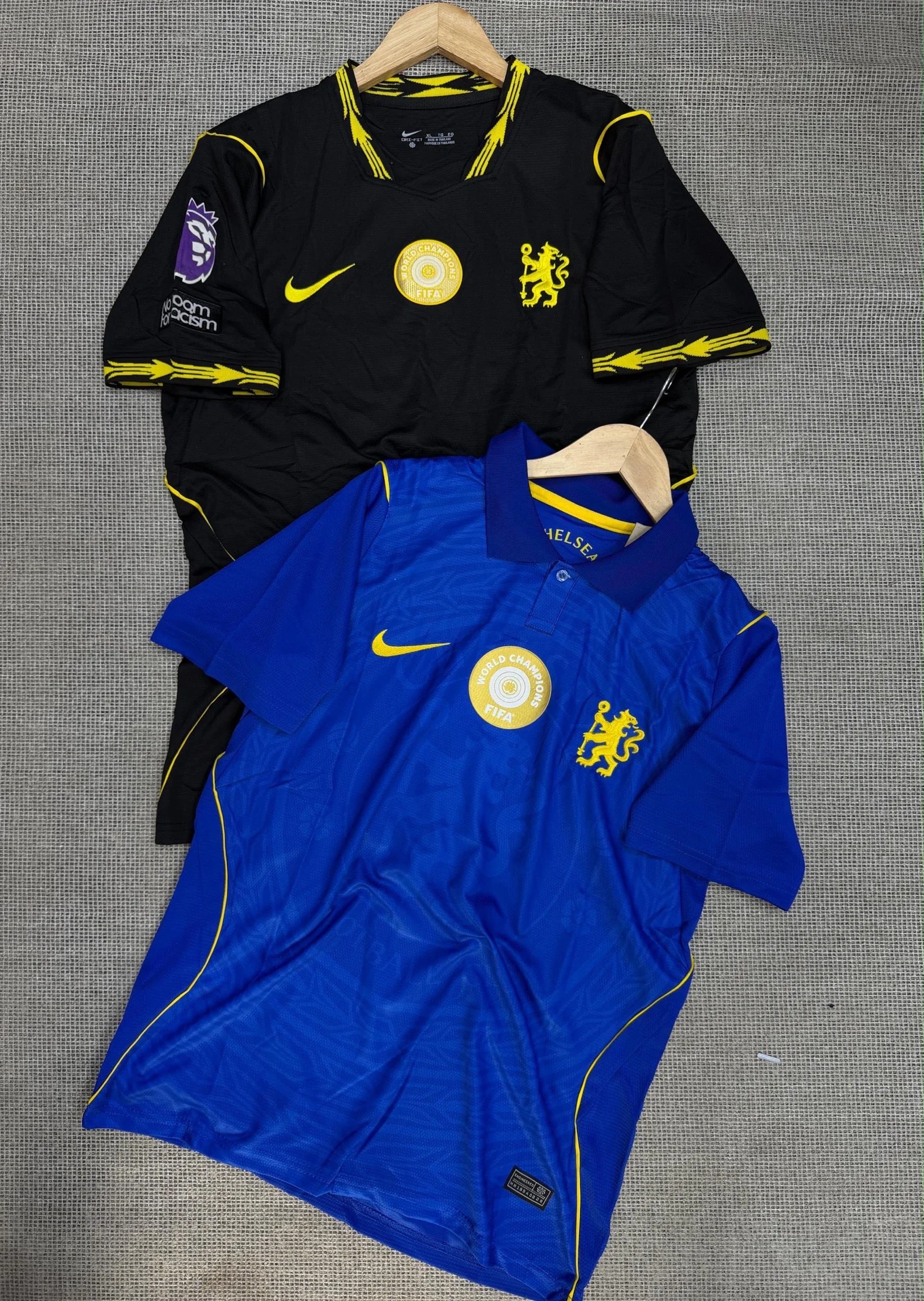 Chelsea FC Black 26/27 away Football Jersey FIFA World Champions