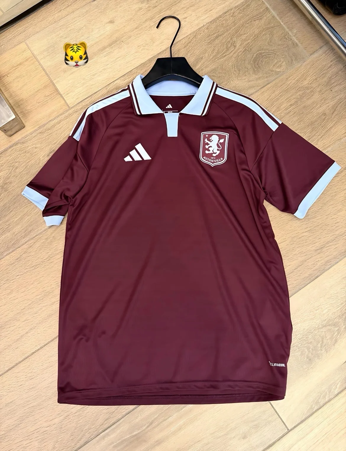 Aston Villa home Football Jersey