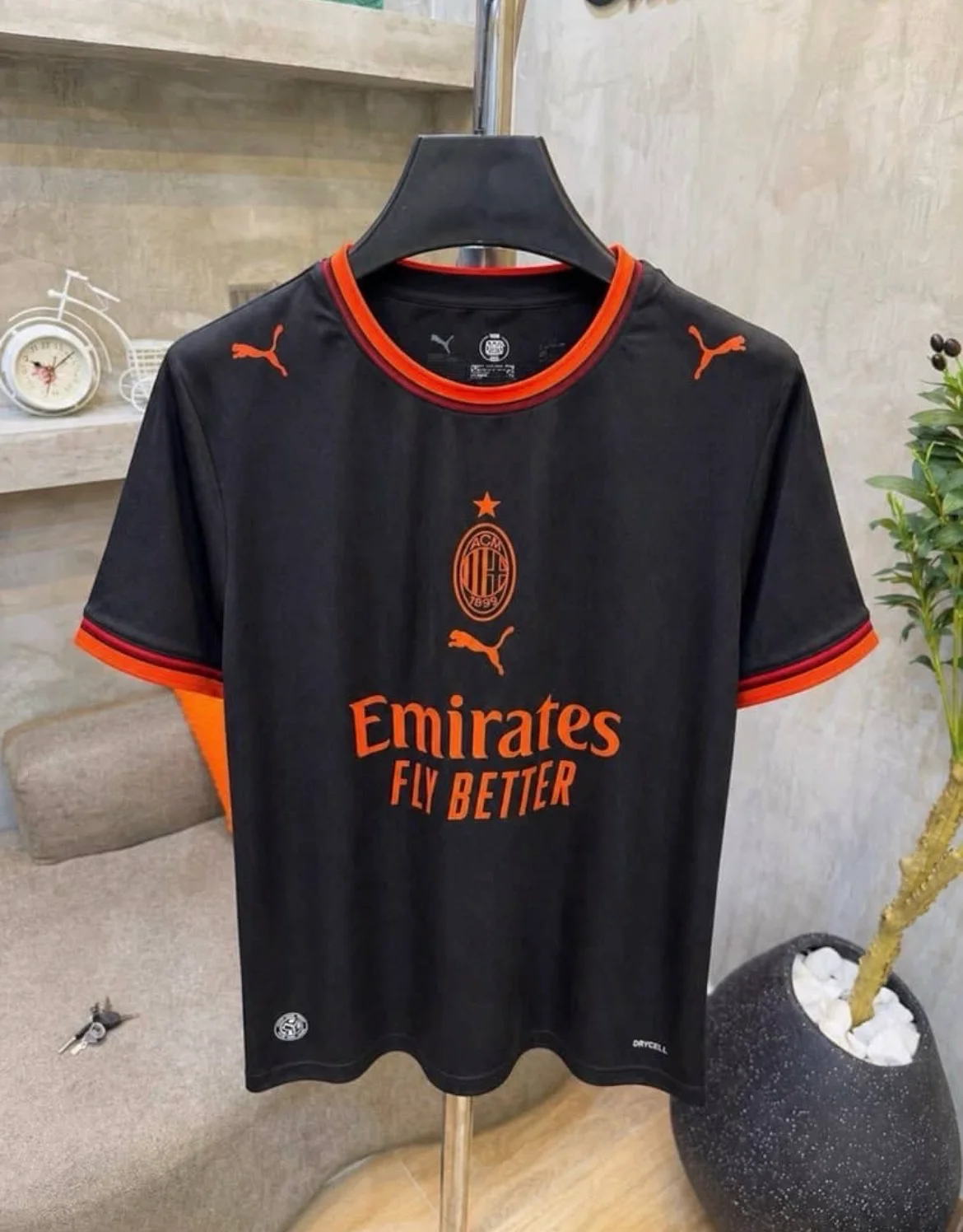 AC Milan Puma 26/27 third Black & Orange Football Jersey