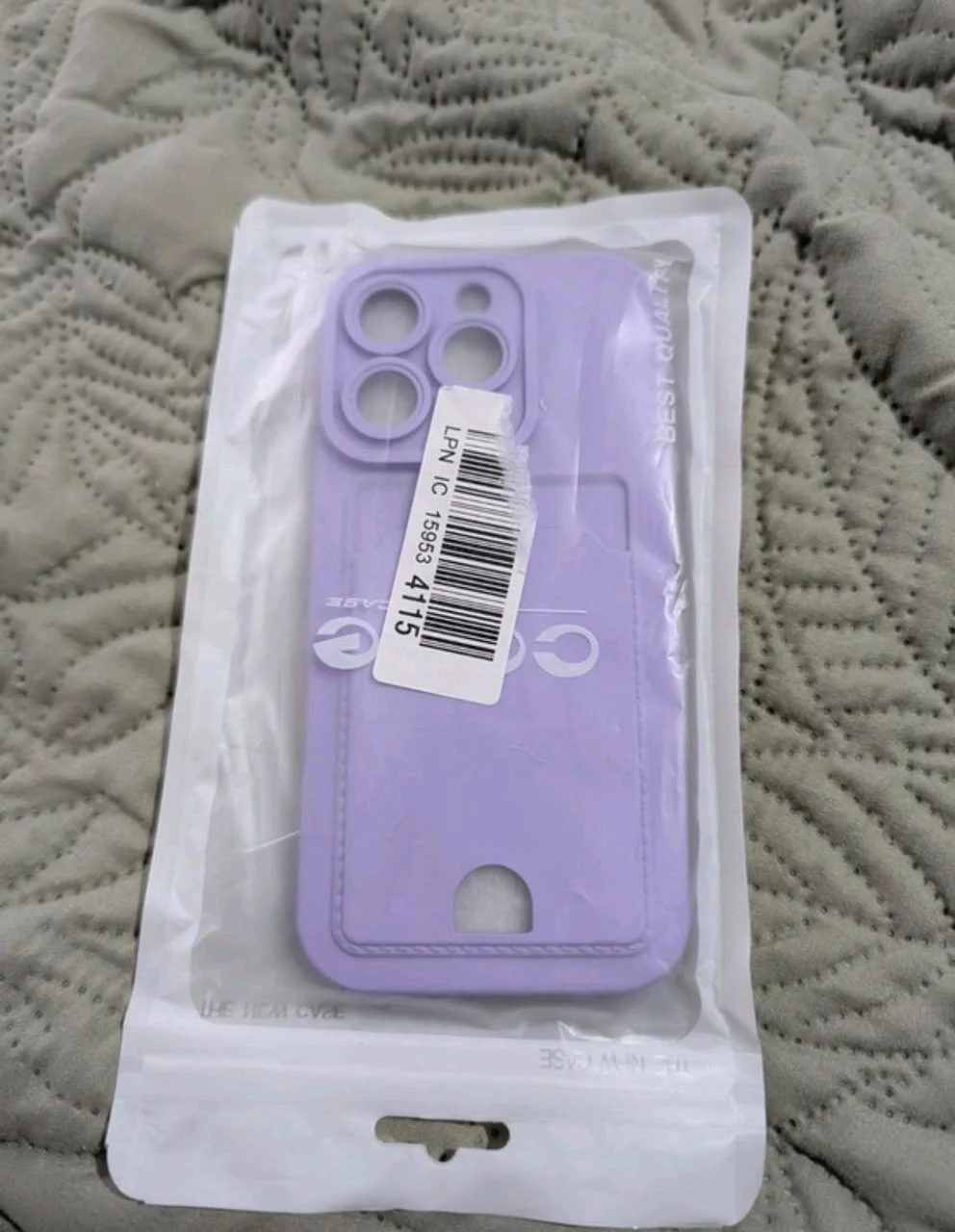 Purple iPhone 13 Pro Max Case with Card Holder media 2