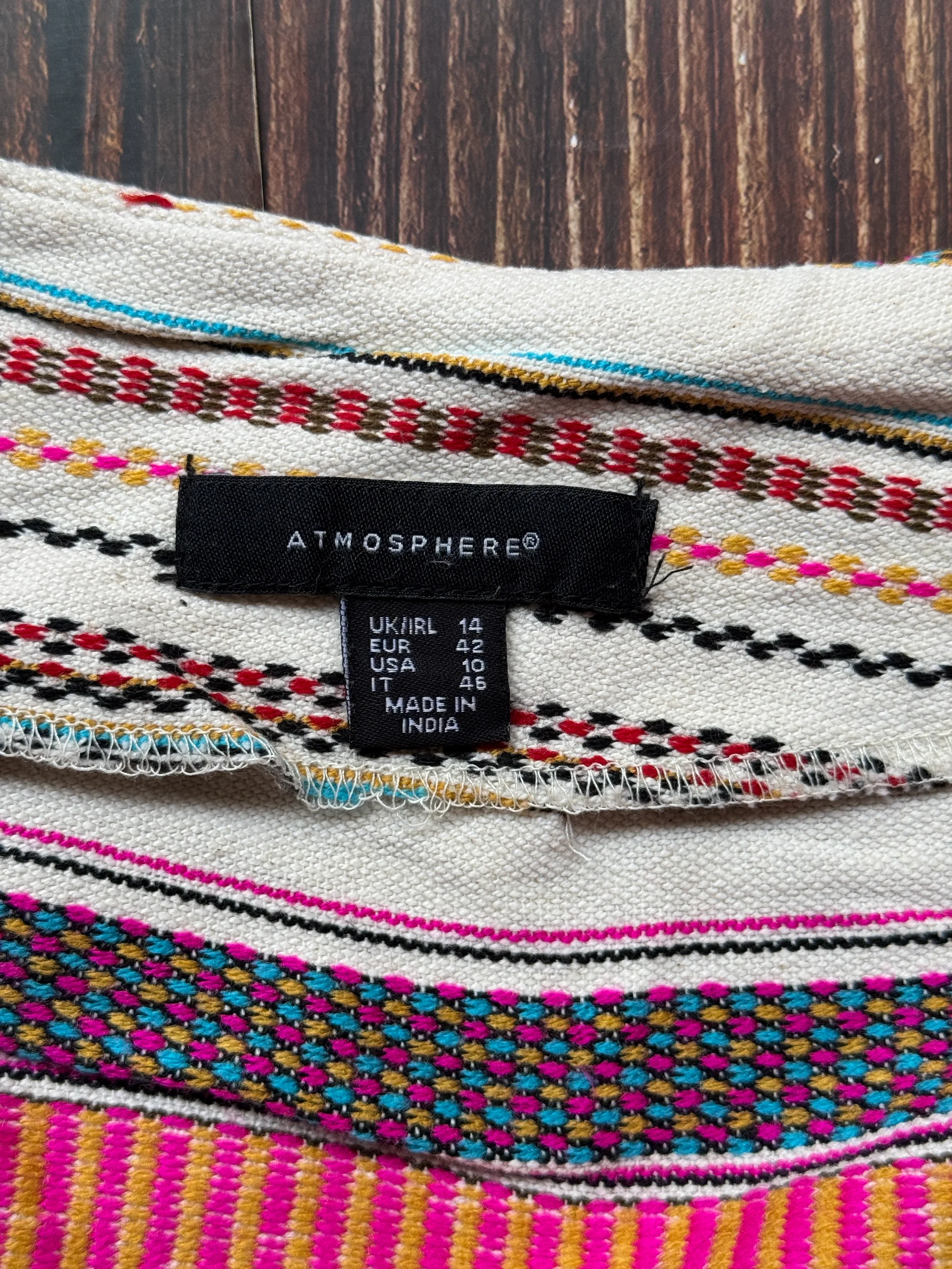 Atmosphere Striped Mini Skirt media 3