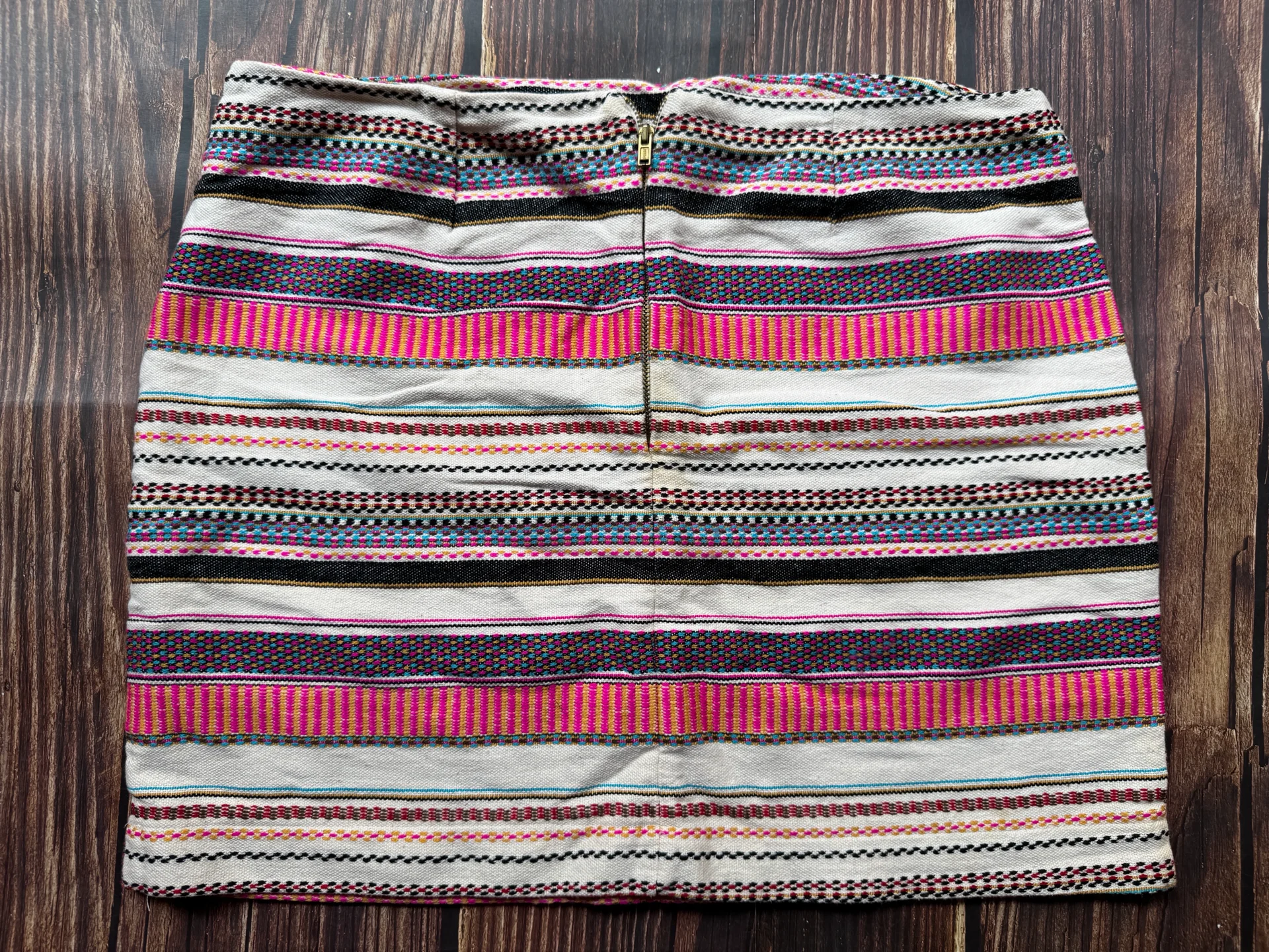 Atmosphere Striped Mini Skirt media 2