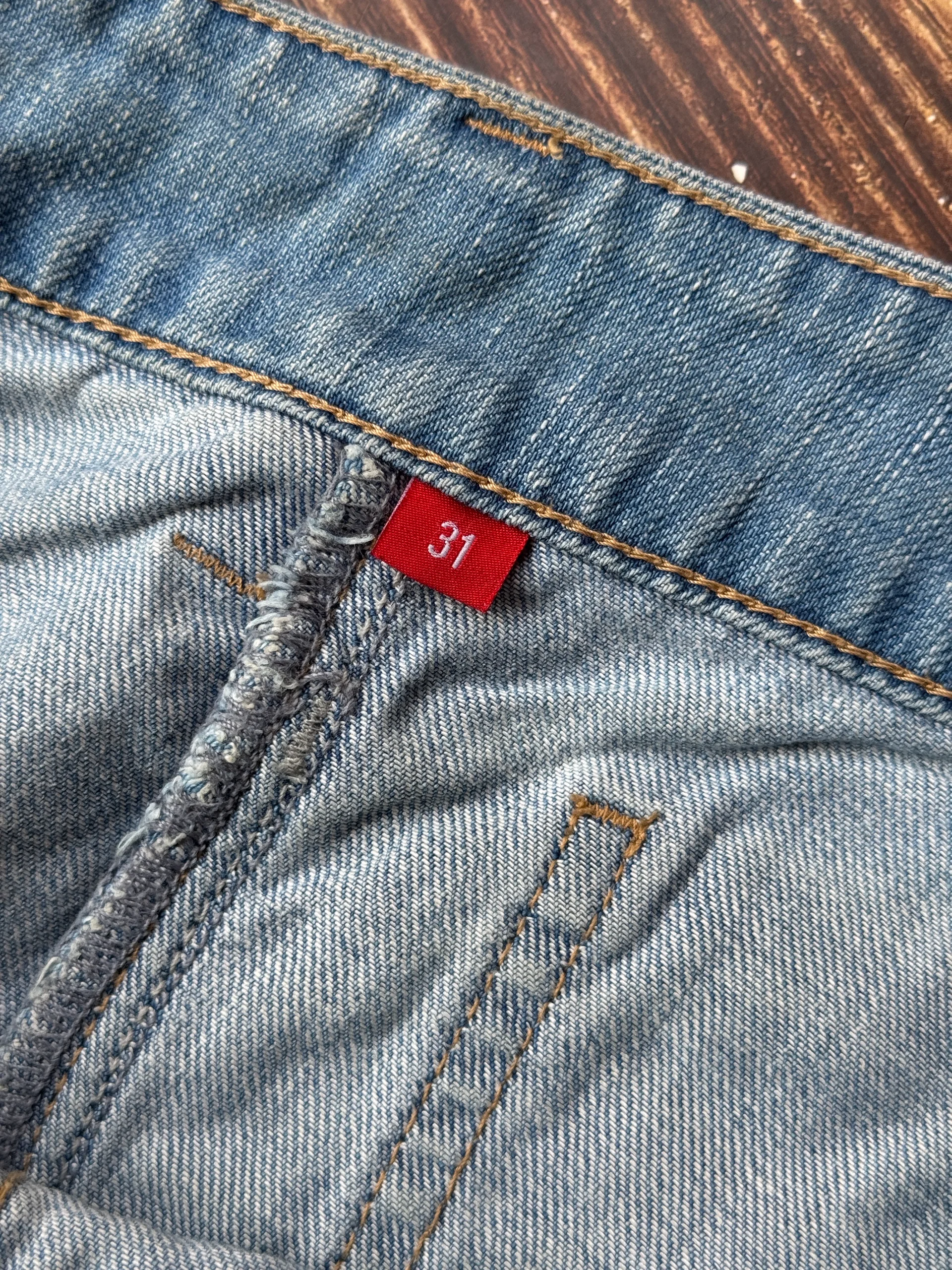 Esprit Light Wash Denim Mini Skirt media 4