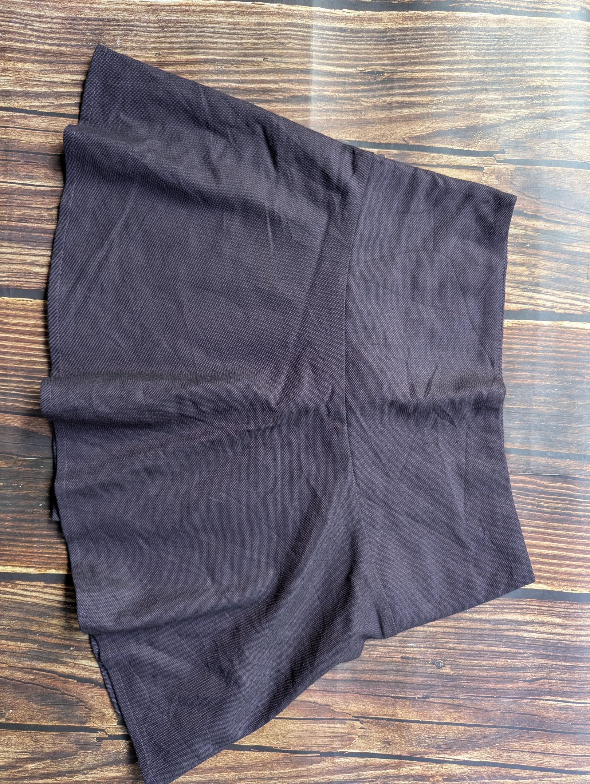 Orsay Pleated Mini Skirt with Button Detail media 2