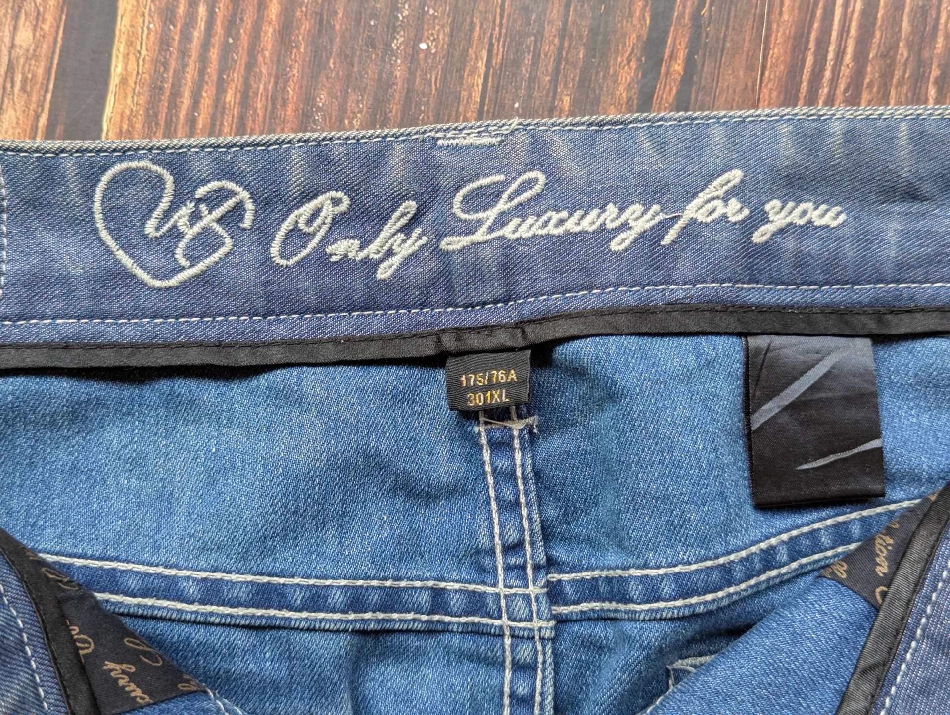 Blue Denim Mini Skirt media 4