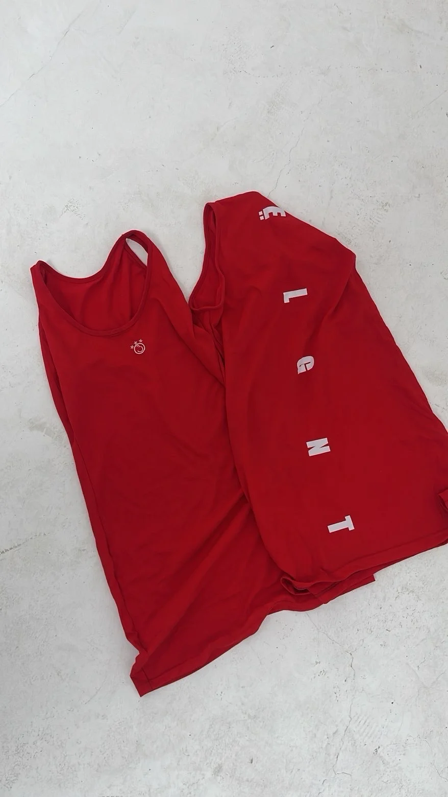 313-001.  Red Sleeveless Mini Dress