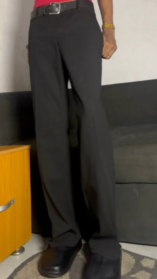 Black Wide Leg Trousers